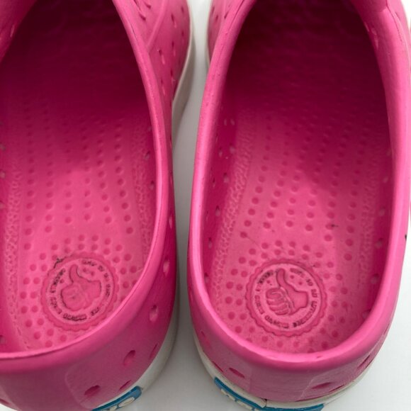 Native pink waterproof outdoor washable jefferson style shoe J1 - Picture 8 of 8